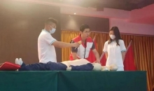 宁夏红十字会为中阿博览会志愿者开展救护培训